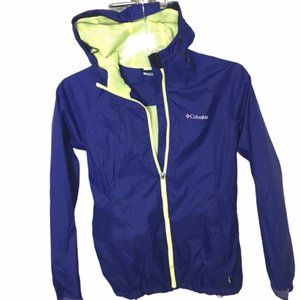 Columbia Packable Nylon Hooded Jacket